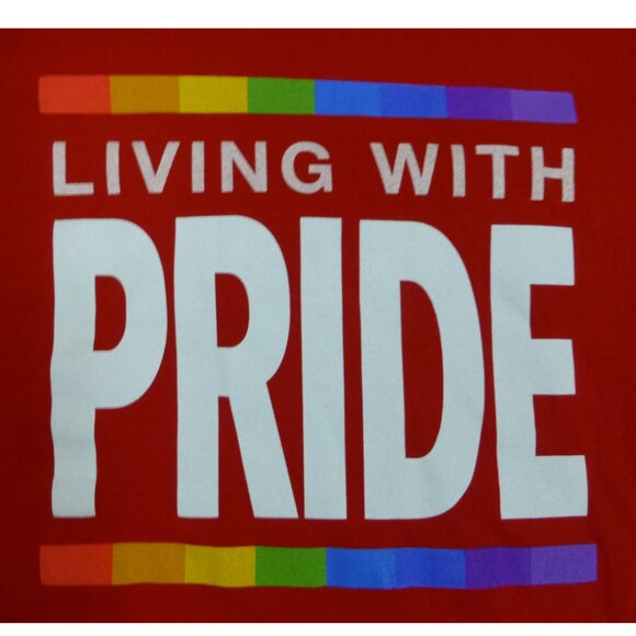 Pride - Living With Pride Gilead Red T-Shirt - Picture 5 of 11